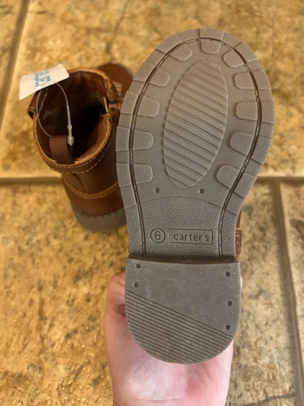 NWT Carter's Delilah toddler girl cowboy boots sz 6